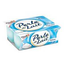 PERLE DE LAIT NATURE 4 AU FROMAGE FRAIS
