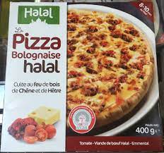 PIZZA HALAL BOLOGNAISE 400G SURGELES MANOSQUE