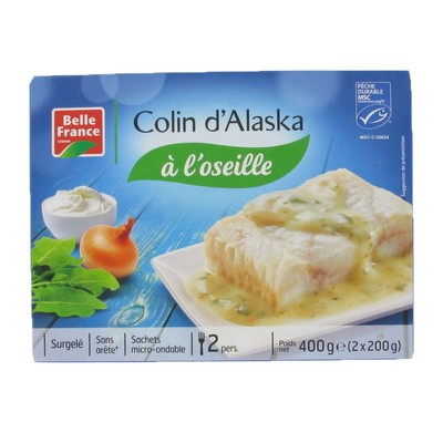 POISSON A L'OSEILLE 400G BELLE FRANCE