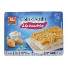 POISSON BLANC BORDELAISE 400G BELLE FRANCE
