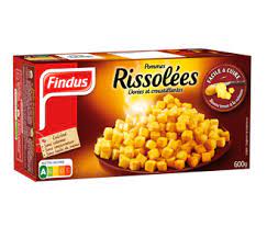 POMMES RISSOLEES 500G FINDUS