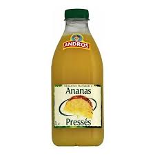PUR JUS ANANAS REFRIGERE PET LITRE ANDROS
