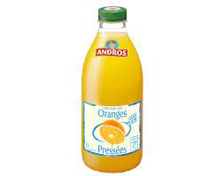 PUR JUS ORANGE REFRIGERE LIT PET ANDROS