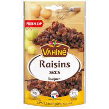 RAISINS SECS 125G VAHINE