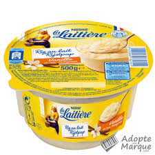 RIZ LAIT SAVEUR VANILLE 500G LA LAITIER