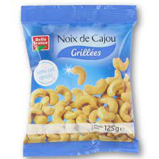 SA.NOIX DE CAJOU GRILEES SANS SEL 125G BEL.FRANCE