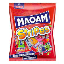 SAC.250G STRIPES MAOAM PATE MACHER BY HARIBO