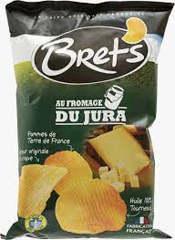 SAC.CHIPS FROMAGE DU JURA 125G BRET