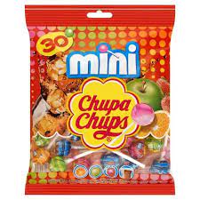 SACHE.30 MINI CHUPA CHUPS ASSORTIS 180G