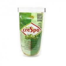 SACHET 100G OLIVES VERTES DENOYAUTEES CRESPO