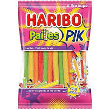 SACHET PAILLES PIK HARIBO 180G