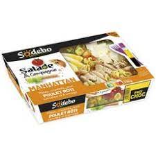 SAL.MANHATTAN POULET OEUF CRUD.PARMESAN 320G SODEBO