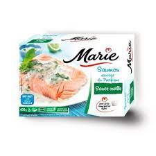 SAUMON SAUC.OSEILLE CREME LEGERE 400G MARIE SURGELE