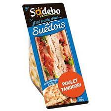 SDW SUEDOIS POULET TANDOO -RI 135G SODEBO
