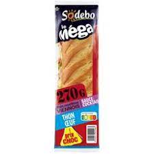 SDW.MEGA BAGUET.THON SCE COCKTAIL 270G SODEB