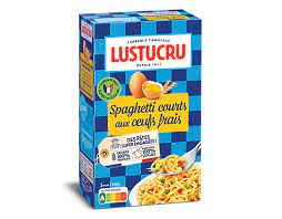 SPAGHETTI COURT AUX ŒUFS 250GR LUSTUCRU