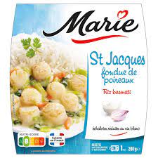 ST JACQUES FONDUE POIREAU RIZ BASMATI 280G MARIE