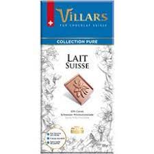 TAB.100G LAIT DEGUSTATION CHOCOLAT SUISSE VILLARS