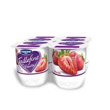 TAILLEFINE 0% FRAISE 4 X 125G DANONE