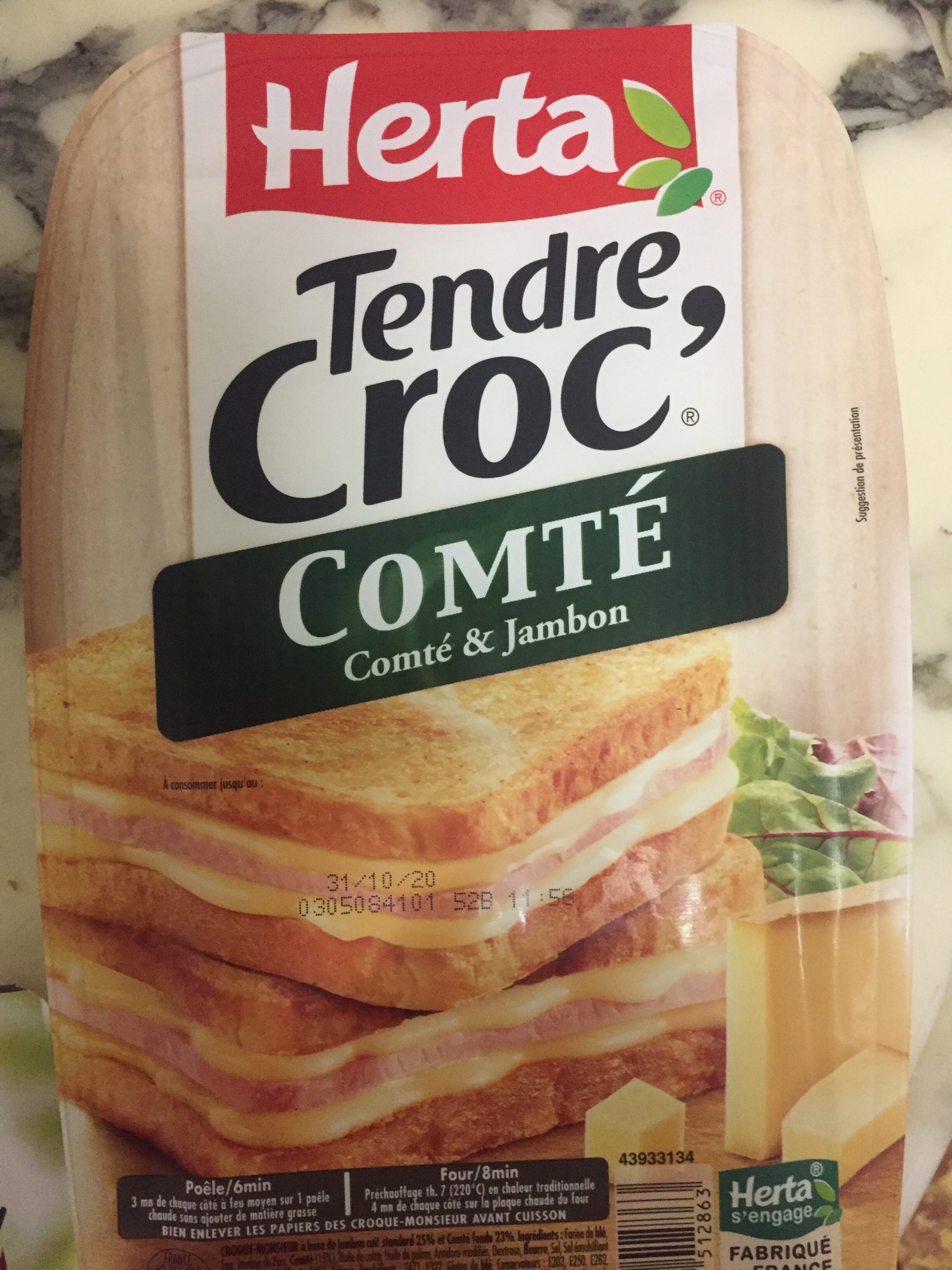 TENDRE CROC' COMTE 2X105G HERTA