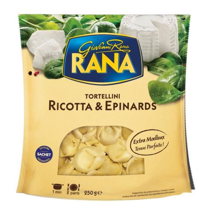 TORTELLINI RICOTTA 250G EPINARD