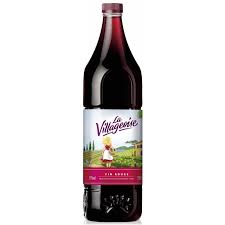 VIN DE TABLE ROUGE 11° LA VILLAGEOISE 1L5